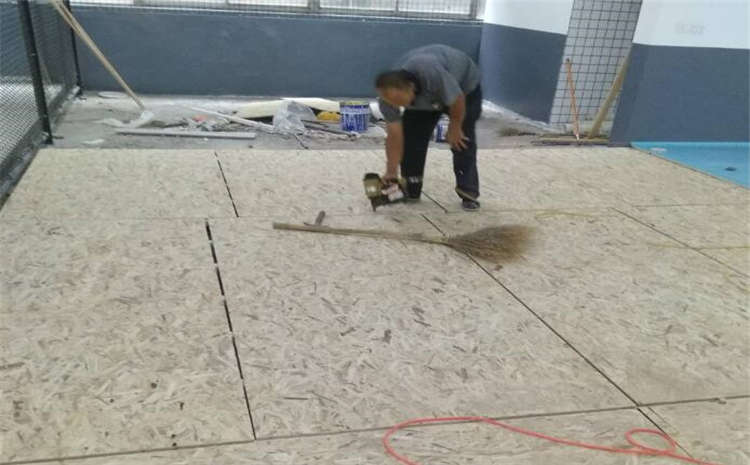 河南楓木運動木地板每平米價格