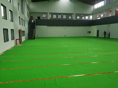 體育館運動木地板場地施工工藝圖 體育館運動木地板場地施工工藝圖